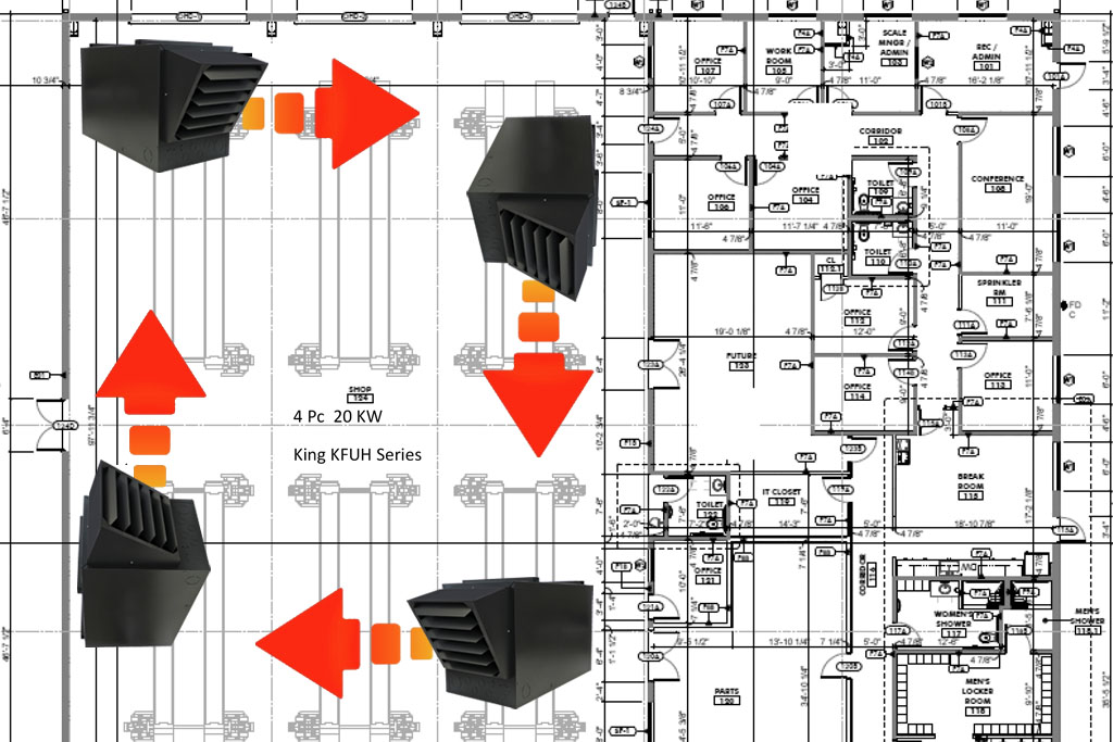 Selecting The Proper Unit Heater or Your Space-1024x683