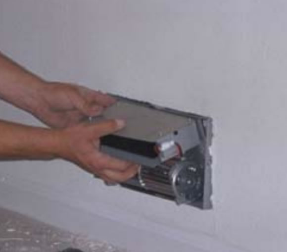 Insert interior into wall can